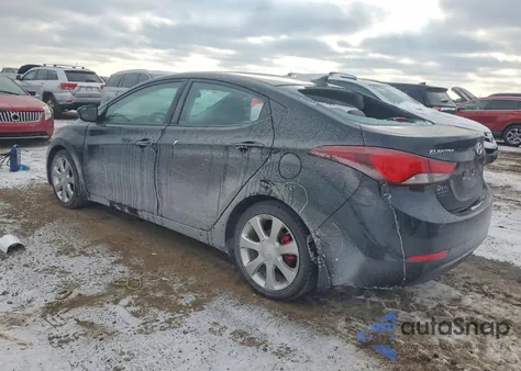 2014 Hyundai Elantra Se из США, поврежденный, VIN KMHDH4AE9EU210409